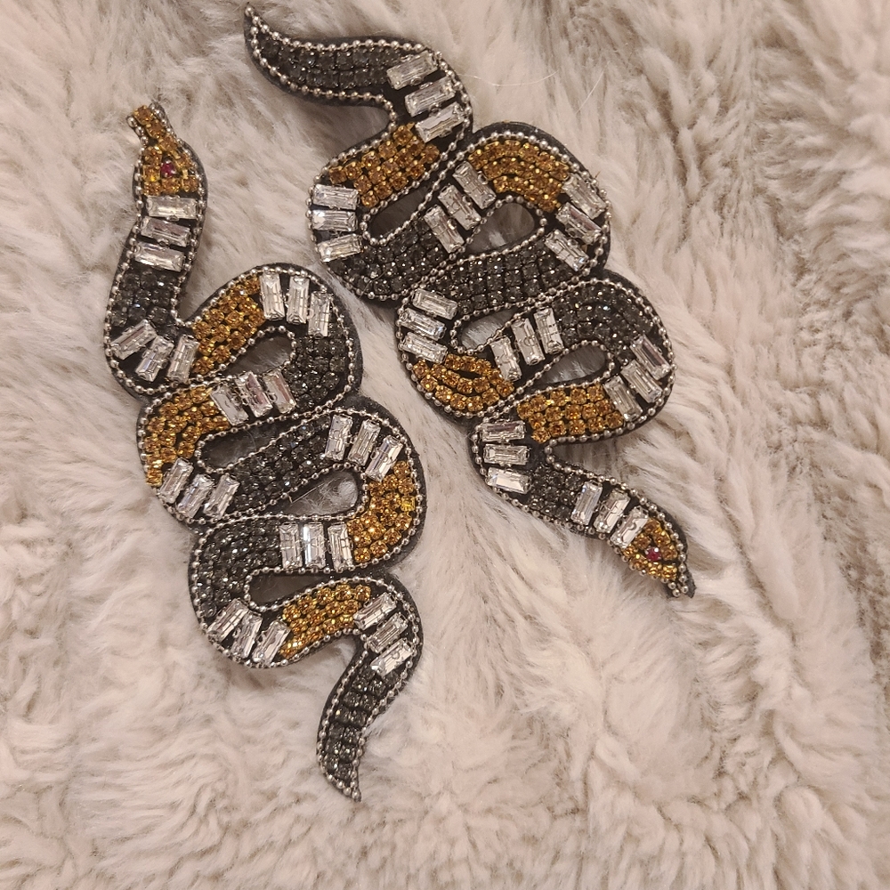 Snake earrings